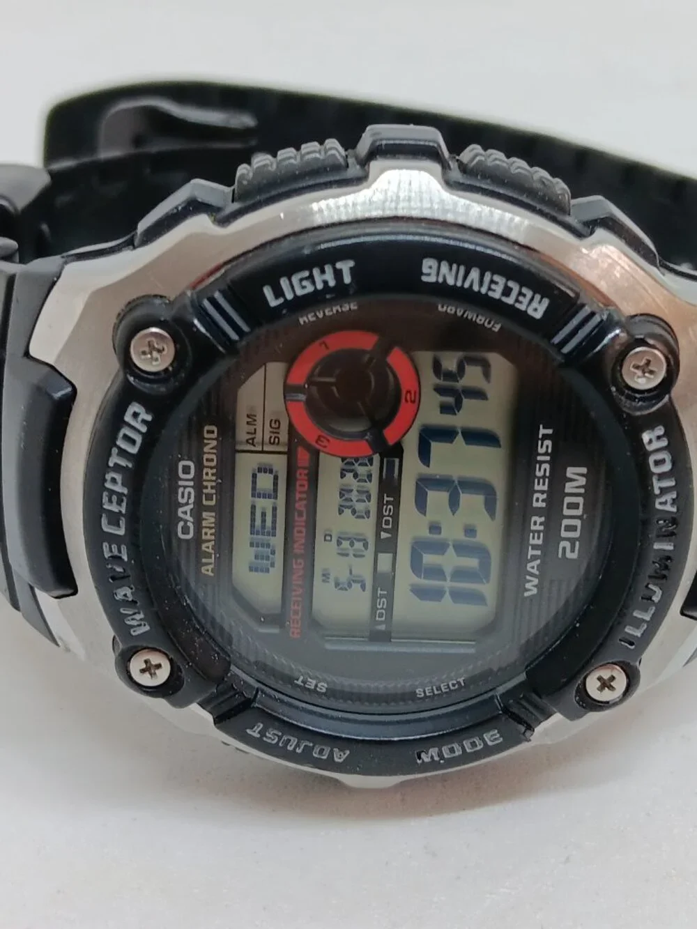 Casio Waveceptor WV200A-1AV [3140] Men's 45mm Digital Atomic World Time Watch